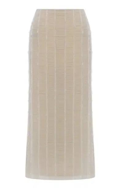 ILA THE BRAND Exclusive Jolie Hand-Embellished Tulle Midi Skirt | Thumbnail 1 ILA THE BRAND Exclusive Jolie Hand-Embellished Tulle Midi Skirt | Thumbnail 1