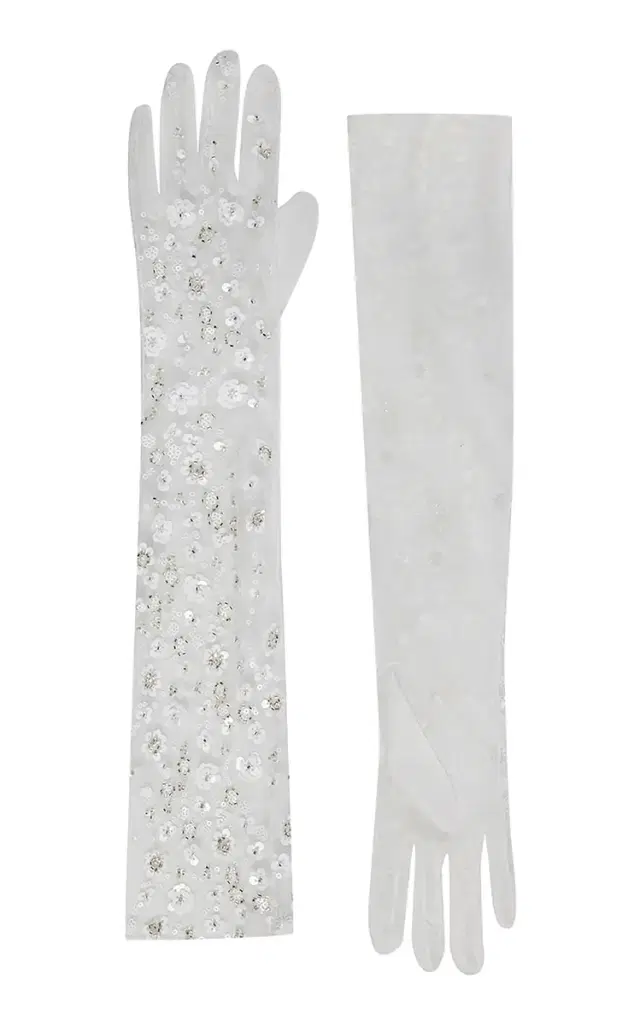 ILA Eline Floral Sequin Gloves