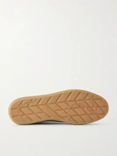 Zegna 232 Leather-Trimmed Suede Sneakers - Men | Thumbnail 2 Zegna 232 Leather-Trimmed Suede Sneakers - Men | Thumbnail 2