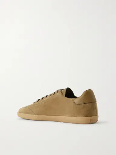 Zegna 232 Leather-Trimmed Suede Sneakers - Men | Thumbnail 4 Zegna 232 Leather-Trimmed Suede Sneakers - Men | Thumbnail 4