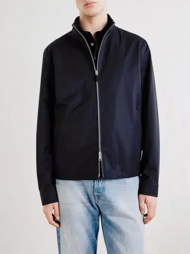 Zegna Motorin 100cc Jersey Blouson Jacket - Men | Thumbnail 3 Zegna Motorin 100cc Jersey Blouson Jacket - Men | Thumbnail 3