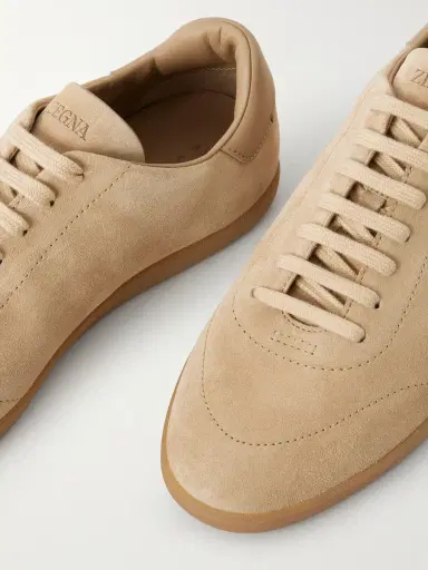 Zegna 232 Leather-Trimmed Suede Sneakers - Men | Thumbnail 5 Zegna 232 Leather-Trimmed Suede Sneakers - Men | Thumbnail 5