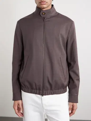 Canali Impeccabile Wool Bomber Jacket - Men | Thumbnail 3 Canali Impeccabile Wool Bomber Jacket - Men | Thumbnail 3