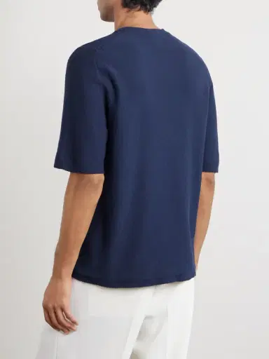 Inis Meáin Linen and Cotton-Blend T-Shirt - Men | Thumbnail 4 Inis Meáin Linen and Cotton-Blend T-Shirt - Men | Thumbnail 4
