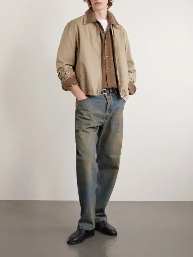 Jacquemus Le de-Nîmes Berger Straight-Leg Distressed Jeans - Men | Thumbnail 2 Jacquemus Le de-Nîmes Berger Straight-Leg Distressed Jeans - Men | Thumbnail 2