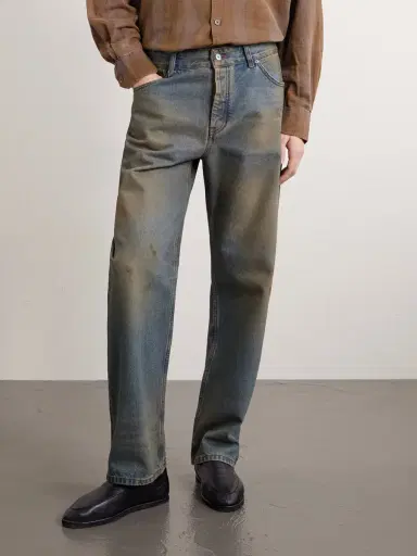 Jacquemus Le de-Nîmes Berger Straight-Leg Distressed Jeans - Men | Thumbnail 3 Jacquemus Le de-Nîmes Berger Straight-Leg Distressed Jeans - Men | Thumbnail 3