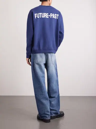Human Made Logo-Print Cotton-Jersey Sweatshirt - Men | Thumbnail 4 Human Made Logo-Print Cotton-Jersey Sweatshirt - Men | Thumbnail 4