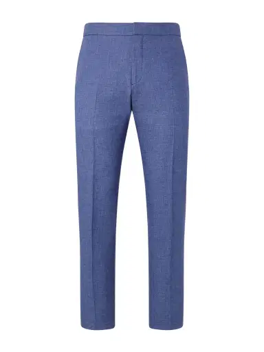 Zegna Tapered Pleated Linen Trousers - Men | Thumbnail 1