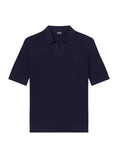Zegna Slim-Fit Cotton-Piqué Polo Shirt - Men | Thumbnail 1 Zegna Slim-Fit Cotton-Piqué Polo Shirt - Men | Thumbnail 1