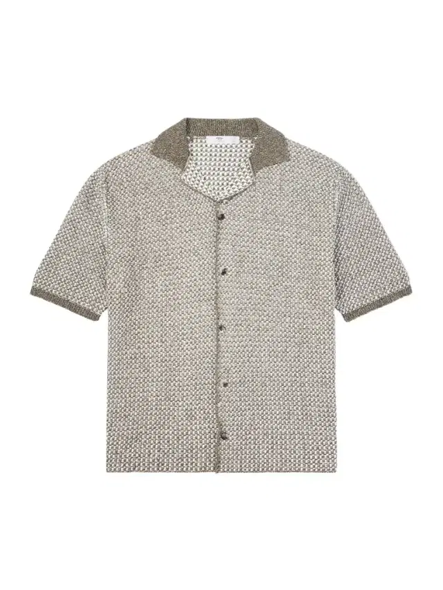 INIS MEAIN Tonnta Camp-Collar Linen, Cotton and Cashmere-Blend Shirt - Men