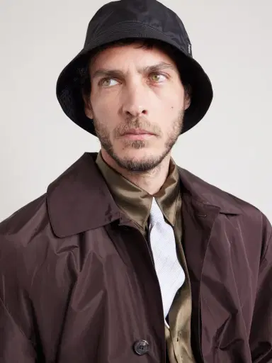 Saint Laurent Recycled Shell Bucket Hat - Men | Thumbnail 2