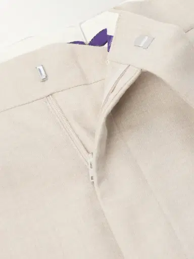 Ralph Lauren Purple Label Straight-Leg Pleated Wool-Flannel Trousers - Men | Thumbnail 6 Ralph Lauren Purple Label Straight-Leg Pleated Wool-Flannel Trousers - Men | Thumbnail 6