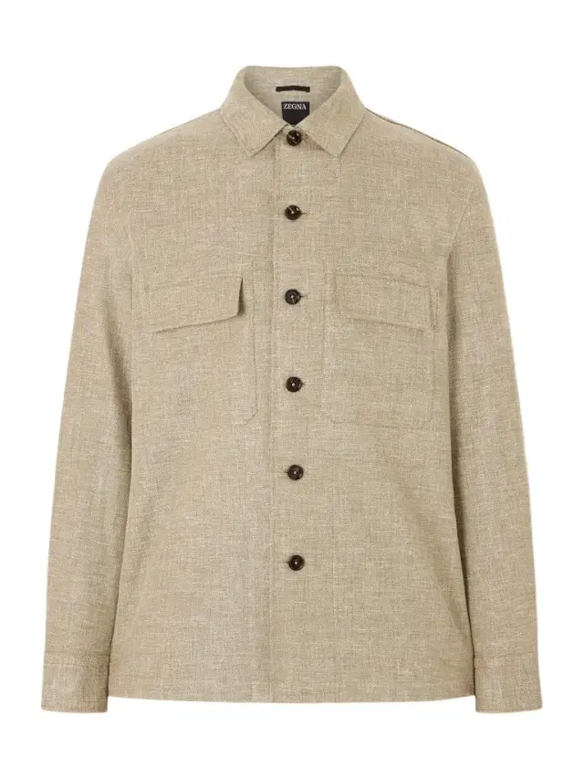 Zegna Woven Overshirt - Men