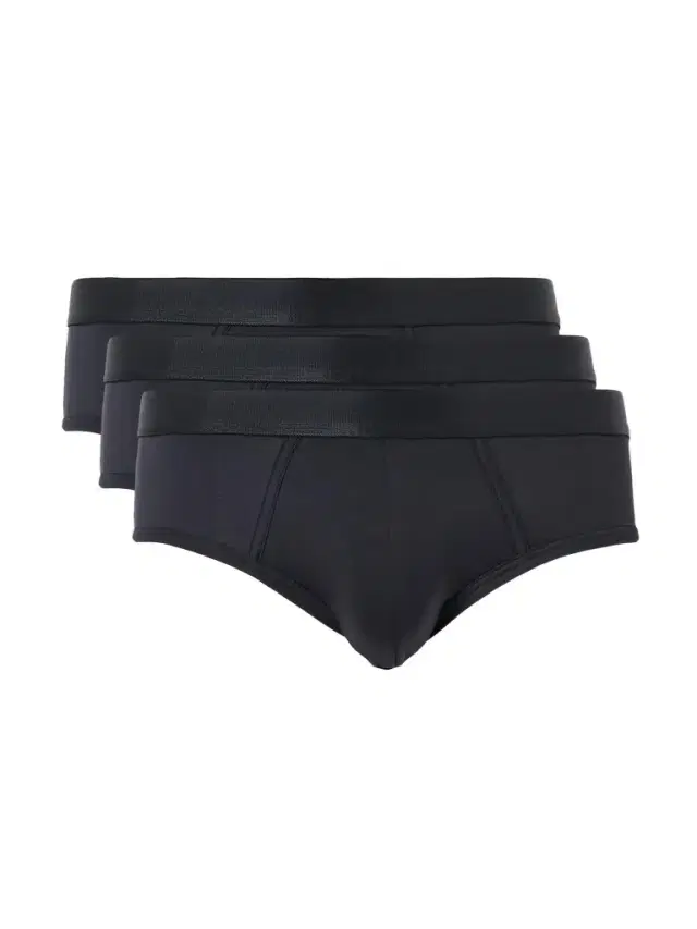 Three-Pack Stretch-Lyocell Briefs - Men