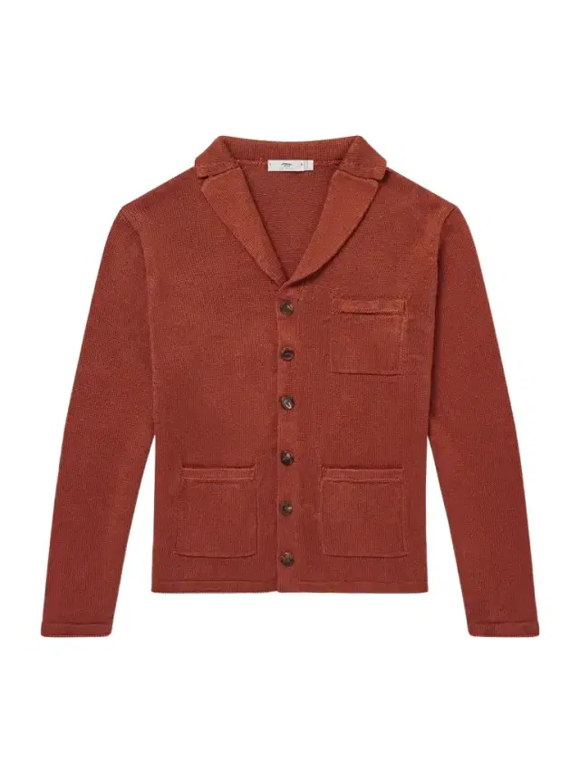 INIS MEAIN Pub Jacket Linen Cardigan - Men
