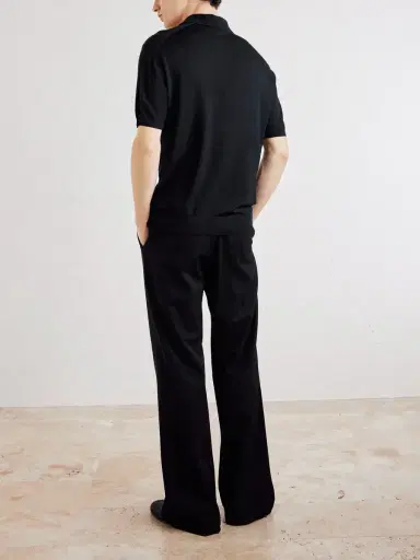 Zegna Wool Polo Shirt - Men | Thumbnail 4