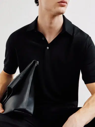 Zegna Wool Polo Shirt - Men | Thumbnail 5