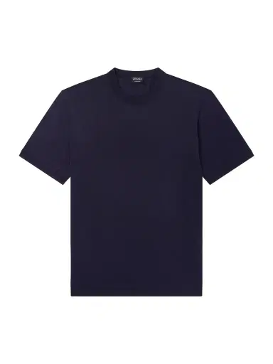 Zegna Cotton and Silk-Blend Jersey T-Shirt - Men | Thumbnail 1