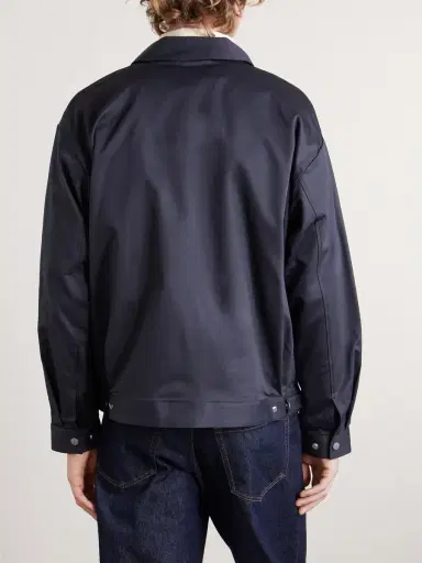 NN07 Petrus 1420 Organic Stretch-Cotton Satin Jacket - Men | Thumbnail 4 NN07 Petrus 1420 Organic Stretch-Cotton Satin Jacket - Men | Thumbnail 4