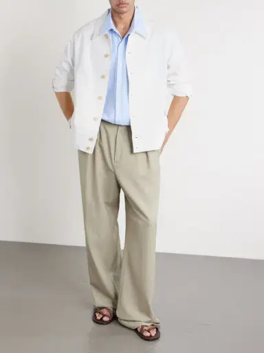 BODE Knolly Brook Logo-Appliquéd Cotton-Twill Jacket - Men | Thumbnail 2