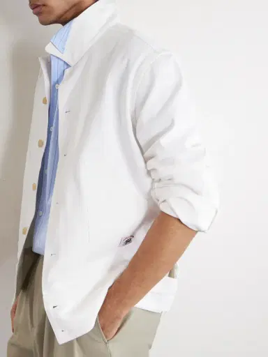 BODE Knolly Brook Logo-Appliquéd Cotton-Twill Jacket - Men | Thumbnail 5