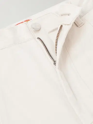 Human Made Wide-Leg Logo-Embroidered Pleated Cotton-Twill Chinos - Men | Thumbnail 6