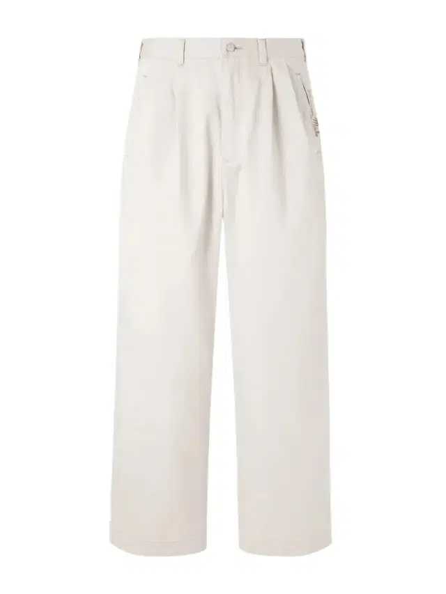Wide-Leg Logo-Embroidered Pleated Cotton-Twill Chinos - Men Wide-Leg Logo-Embroidered Pleated Cotton-Twill Chinos - Men