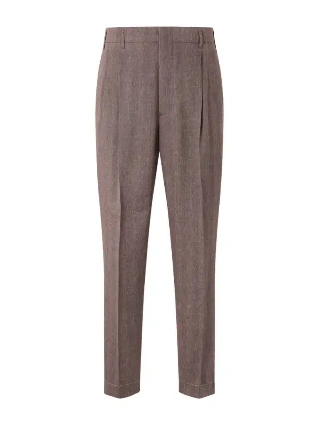 Brunello Cucinelli Straight-Leg Pleated Linen and Wool-Blend Suit Trousers - Men