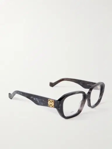 Loewe Anagram Geometric Acetate Glasses - Men | Thumbnail 3 Loewe Anagram Geometric Acetate Glasses - Men | Thumbnail 3