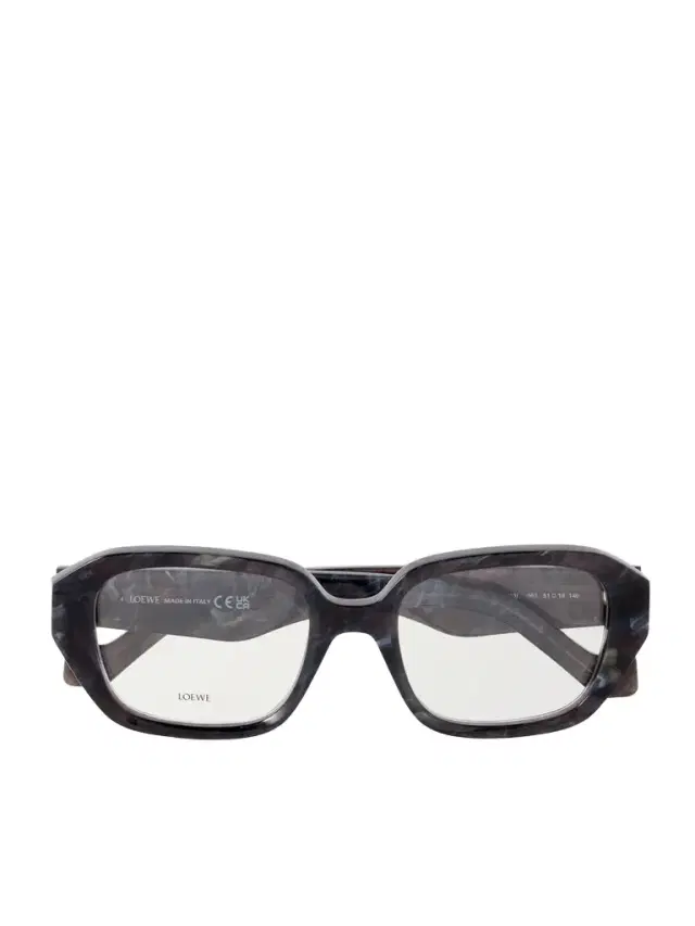 Loewe Anagram Geometric Acetate Glasses - Men