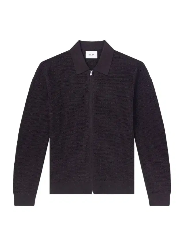 Gustav 60016 Organic Cotton Zip-Up Cardigan - Men