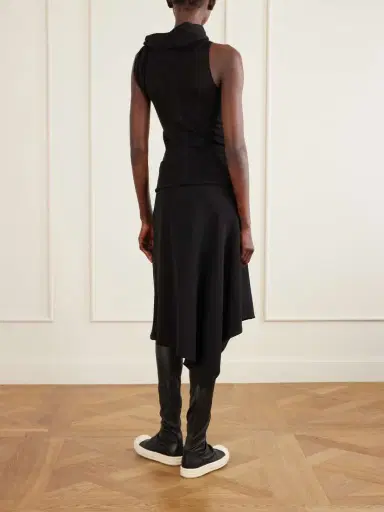 Rick Owens Draped Wool Turtleneck Top | Thumbnail 3 Rick Owens Draped Wool Turtleneck Top | Thumbnail 3