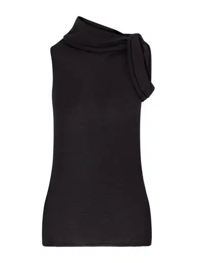 Rick Owens Draped Wool Turtleneck Top | Thumbnail 1 Rick Owens Draped Wool Turtleneck Top | Thumbnail 1