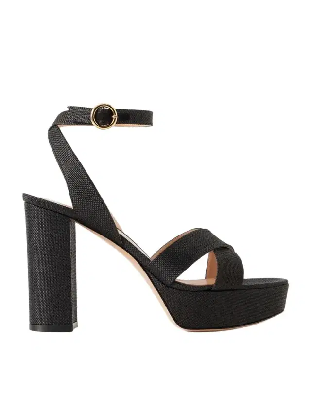 Gianvito Rossi Sabrina Haiti 70 Raffia Platform Sandals