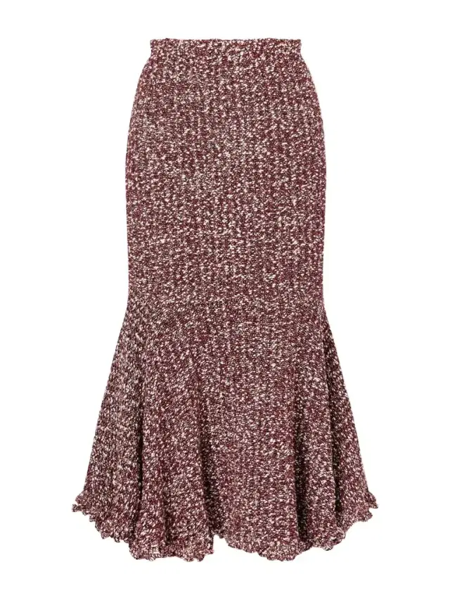 Colette Cotton-blend Bouclé Maxi Skirt