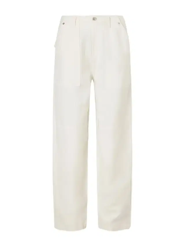 Hymn Paneled Linen-blend Twill Wide-leg Pants