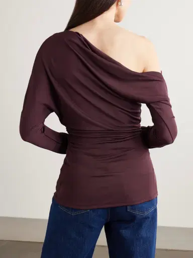 Tove Blake Draped Stretch-jersey Top | Thumbnail 3 Tove Blake Draped Stretch-jersey Top | Thumbnail 3