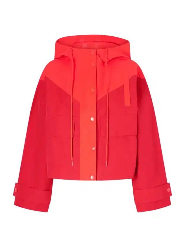 Alta Hooded Two-tone Cotton-blend Jacket