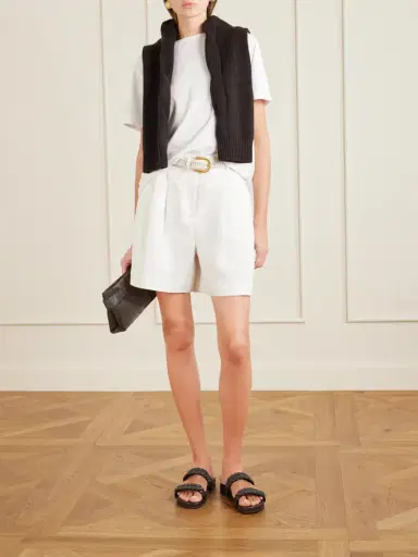 Brunello Cucinelli Bead-embellished Leather Sandals | Thumbnail 4 Brunello Cucinelli Bead-embellished Leather Sandals | Thumbnail 4