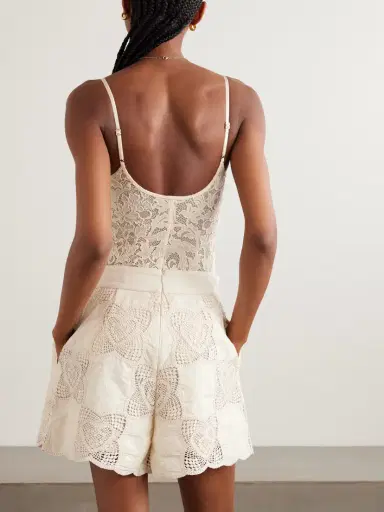 Zimmermann Corded Lace Bodysuit | Thumbnail 3