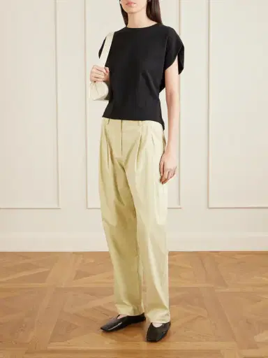 Proenza Schouler White Label Reeva Organic Cotton-jersey T-shirt | Thumbnail 2 Proenza Schouler White Label Reeva Organic Cotton-jersey T-shirt | Thumbnail 2