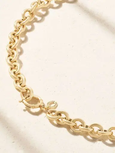 L’Atelier Nawbar Warrior Princess 18-karat Gold Diamond Necklace | Thumbnail 4