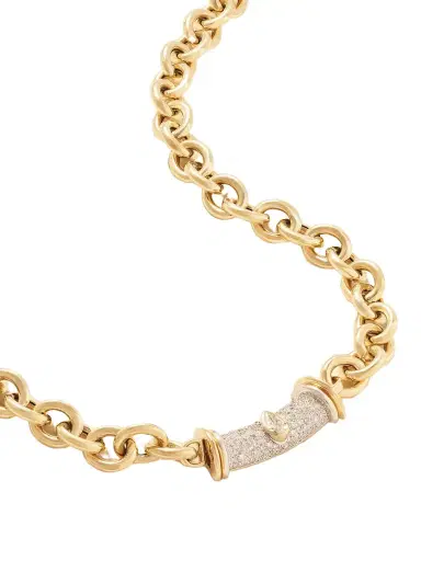 L’Atelier Nawbar Warrior Princess 18-karat Gold Diamond Necklace | Thumbnail 1