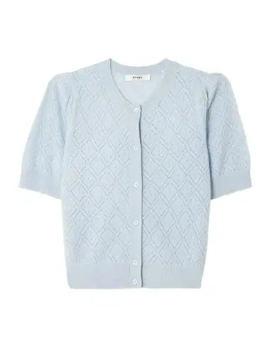 Frame The Delicate Pointelle-knit Cashmere Cardigan | Thumbnail 1 Frame The Delicate Pointelle-knit Cashmere Cardigan | Thumbnail 1