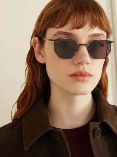 Jacques Marie Mage El Dorado Octagon-frame Beta Titanium Sunglasses | Thumbnail 2