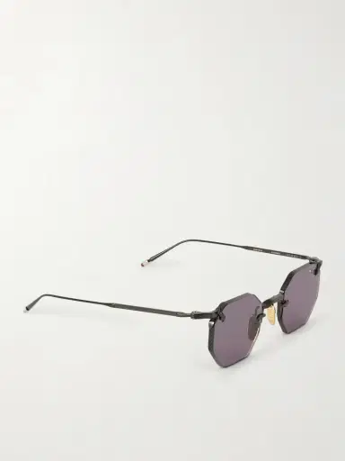 Jacques Marie Mage El Dorado Octagon-frame Beta Titanium Sunglasses | Thumbnail 3