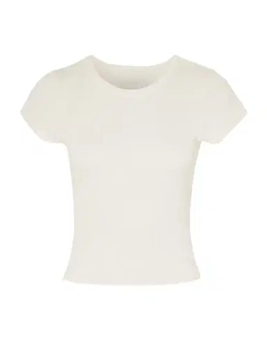 Citizens of Humanity Nello Cropped Ribbed Jersey T-shirt | Thumbnail 1