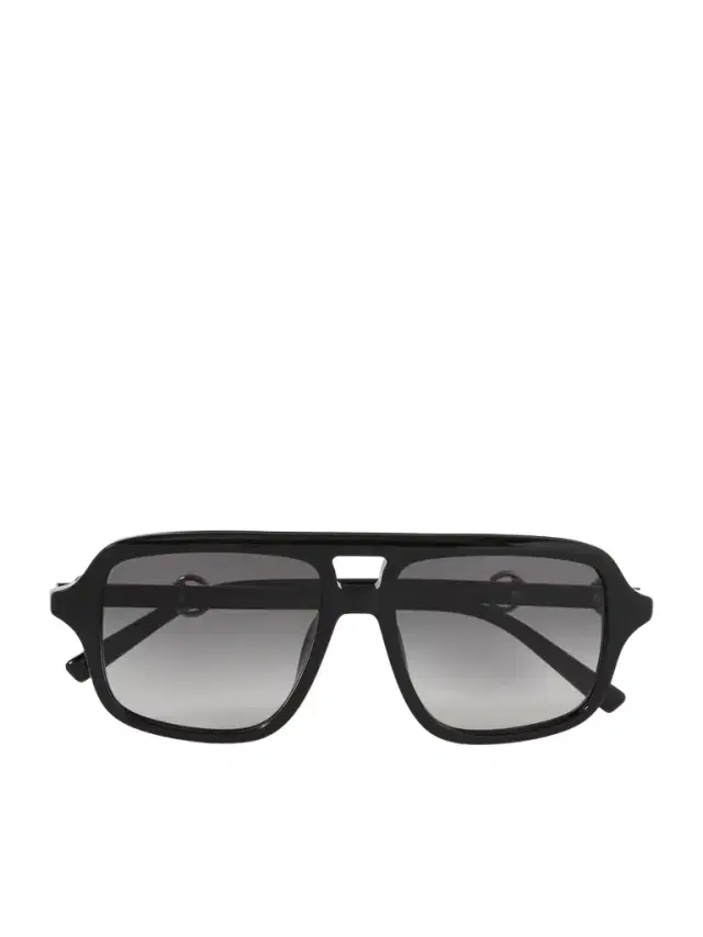 Aviator-style Acetate Sunglasses