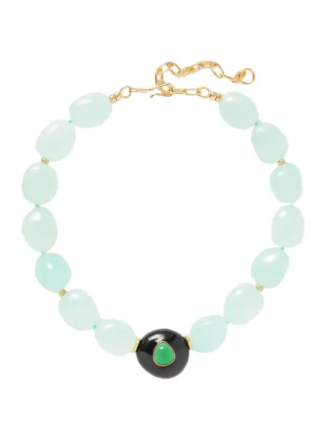 Andalusia Gold-plated Multi-stone And Resin Recklace