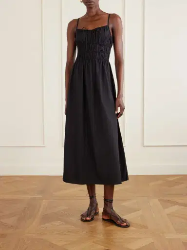Faithfull Marianne Cotton-voile Midi Dress | Thumbnail 3